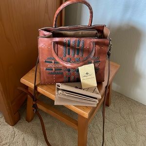 Patricia Nash leather bag. Vintage.